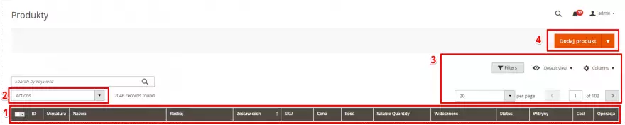Dodawanie produktów w Magento 2